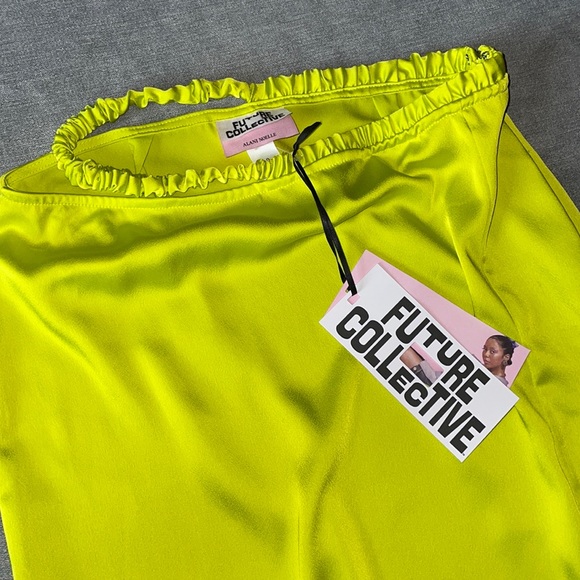 Future Collective Side Cut Out Midi Skirt - Future Collective with Alani Noelle - Picture 6 of 6